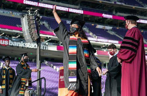 Augsburg celebrates graduates with virtual and in-person commencement ceremonies